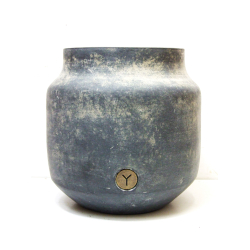 Wazon betonowy / gliniany rustykalny 26x26cm